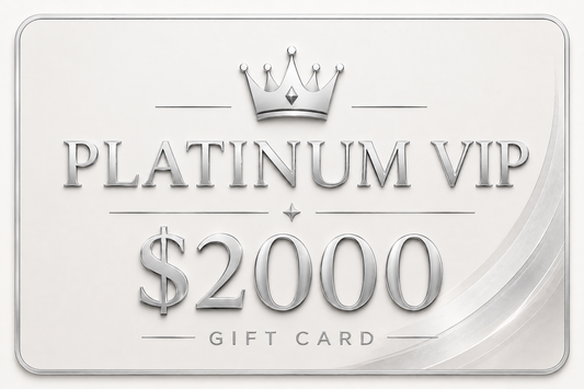 PLATINUM VIP GIFT CARD